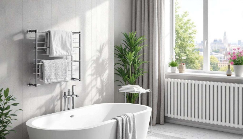 Praktischer 3-in-1-Wäscheständer von Lidl passt auf Badewanne, Heizkörper und Balkon und spart Platz