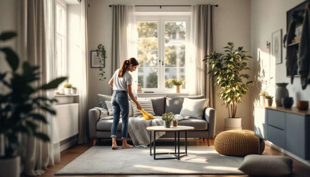 Wie du Zeit und Nerven sparst, wenn du deine Wohnung in kleinen täglichen Etappen reinigst