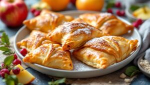 Rezept: Apfeltaschen aus Quark-Öl-Teig