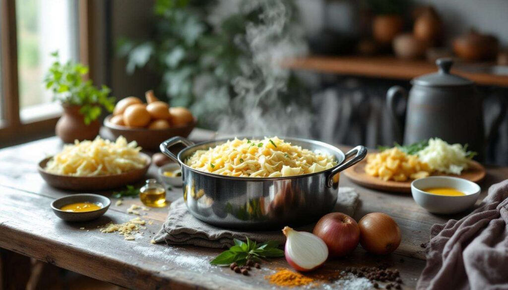 Deftig und wohlig: Sauerkraut-Kartoffel-Topf