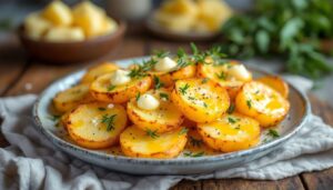 Fächerkartoffeln mit Raclettekäse: So lecker waren Kartoffeln noch nie