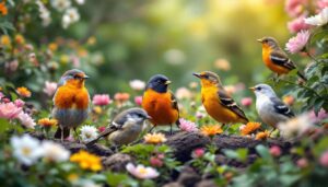 Heimische voegel die sie ganz einfach in ihrem garten beobachten koennen