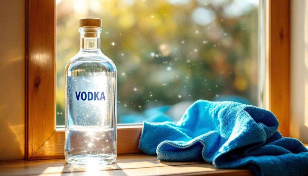 Warum ein Schuss Wodka im Putzwasser Fenster streifenfrei glänzen lässt