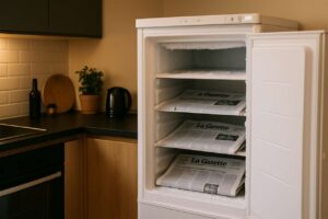 Gefrierschrank abtauen: Der Zeitungspapier-Trick, der die Arbeit halbiert