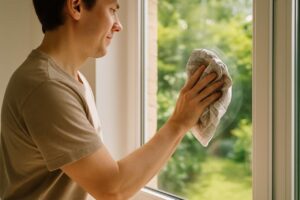 Warum Profis Zeitungspapier statt Küchentücher zum Fensterputzen empfehlen