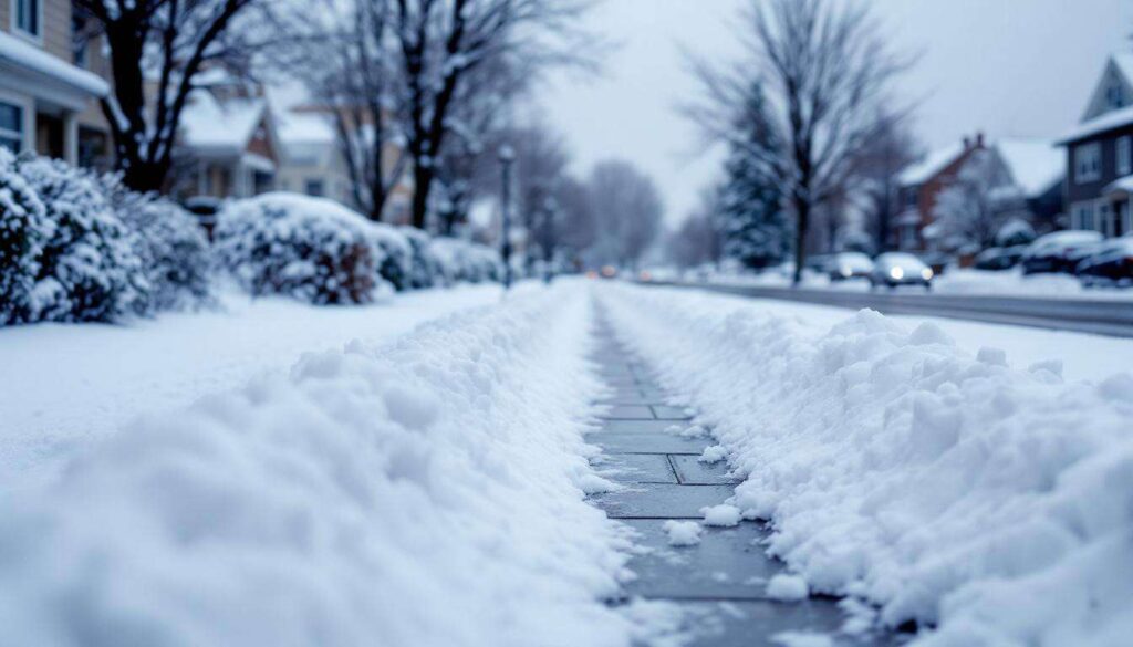 Schnee und Glatteis: So halten Sie Gehwege frei, wenn Sie kein Streusalz haben