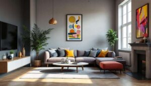 Diese kleine Designerwohnung zeigt, wie man Stile gekonnt mischt