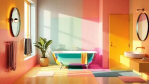 12 farbenfrohe Badezimmer, die inspirieren