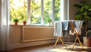 Energieberater empfehlen: So nutzen Sie die Heizung zum Wäschetrocknen richtig